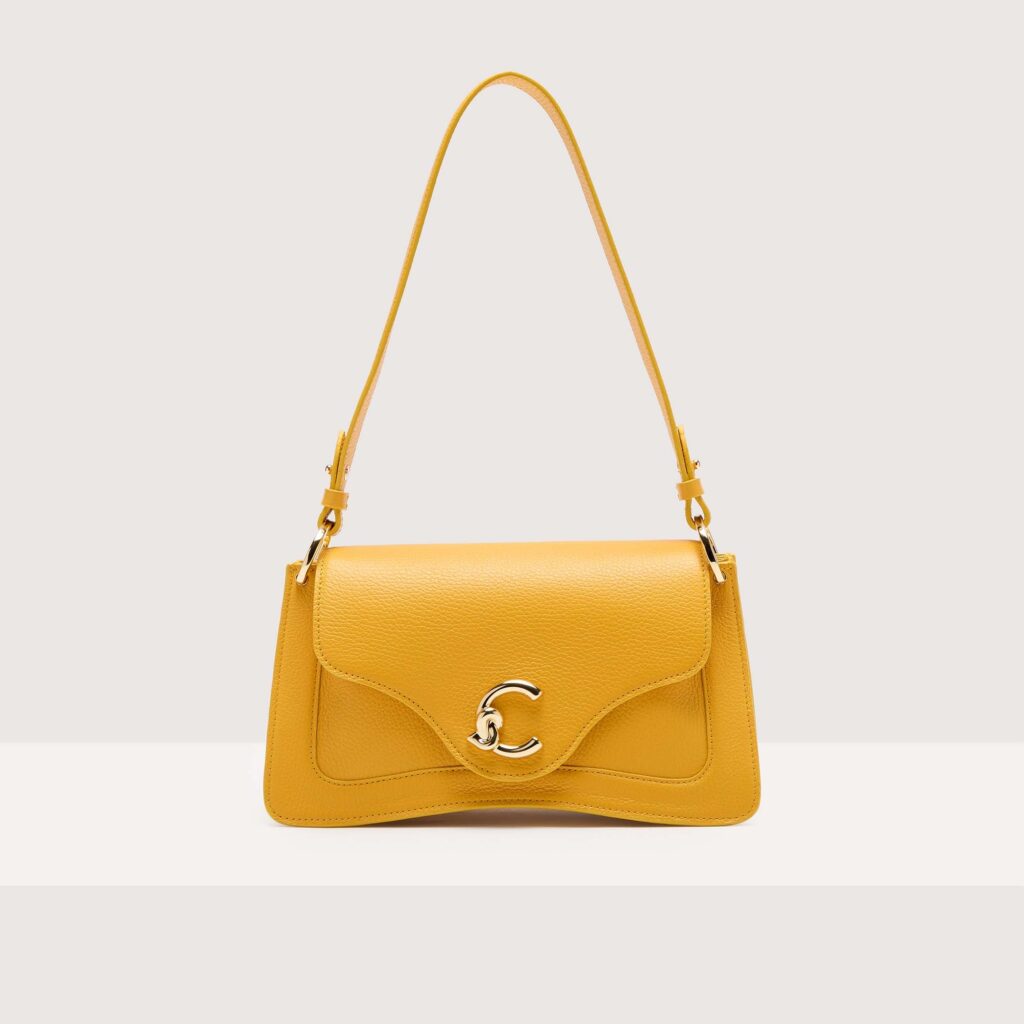 Coccinelle C-Me Medium Shoulder Bag in Soleado