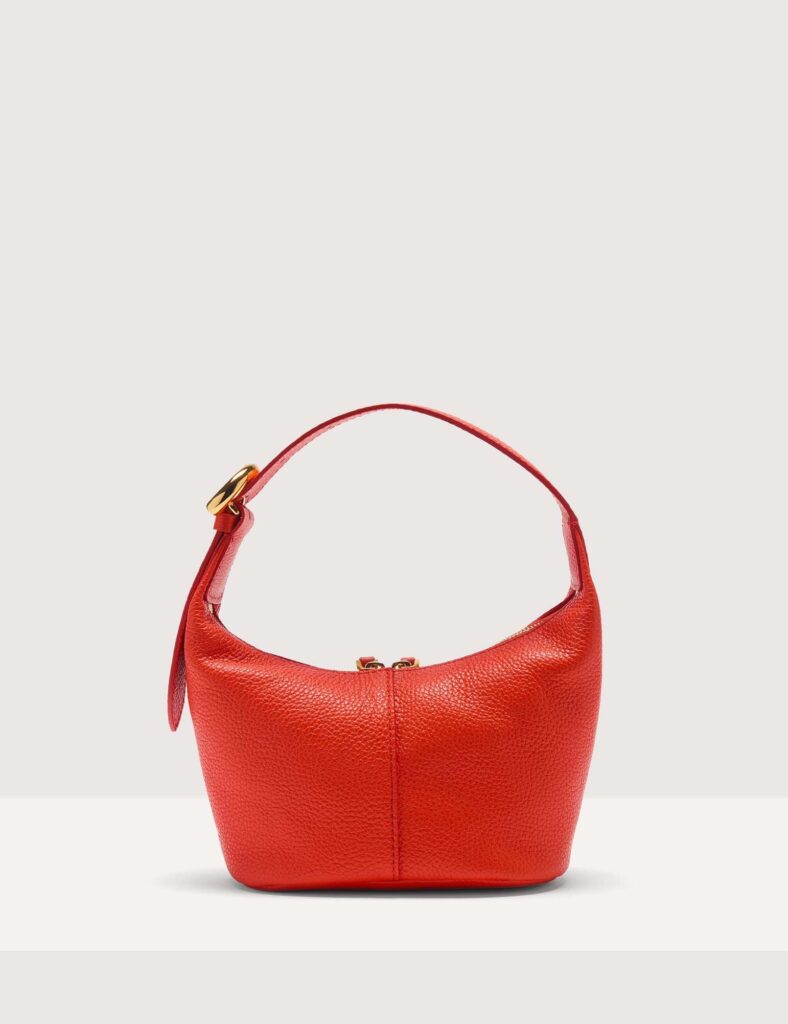 Coccinelle Fernanda Gazpacho Red Leather Mini Bagjpg