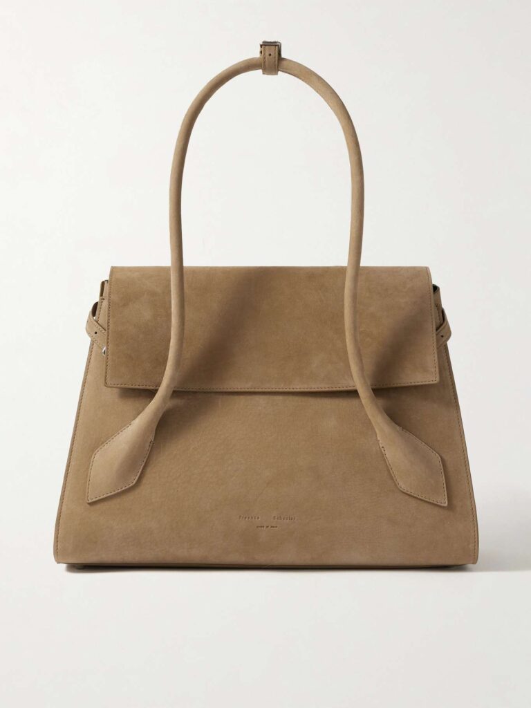 Proenza Schouler Tate Tan Suede Shoulder Bag
