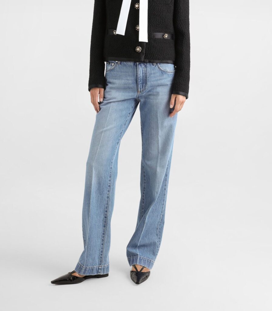 Dolce Gabbana Loose Denim Jeans