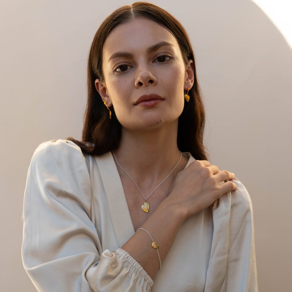 Dower Hall Humbug Heart Pendant Necklace