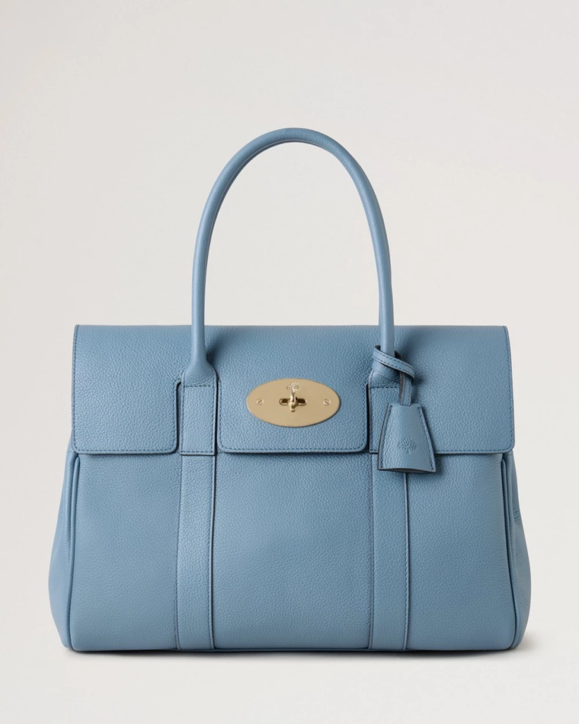 Mulberry Bayswater Brighton Blue Tote