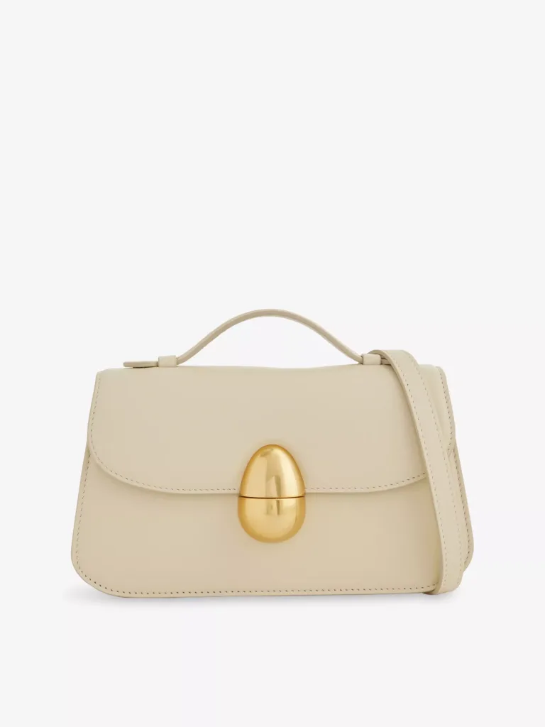 Neous Phoenix 1.0 Cream Leather Crossbody Bag