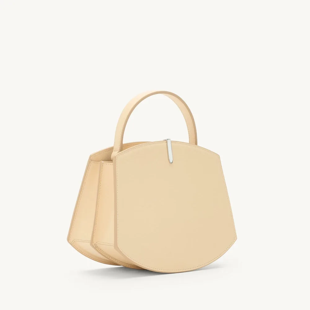 Savette Florence 20 Ecru Leather Handbag
