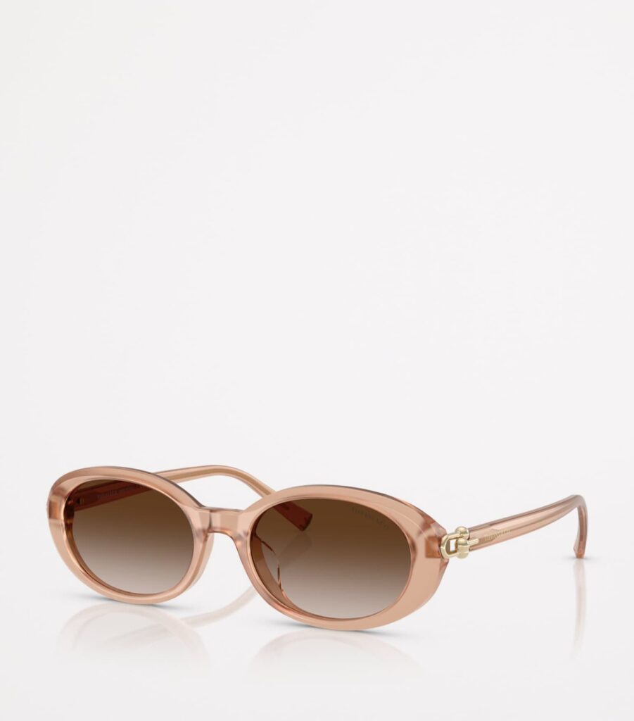 Tiffany & Co. Acetate Oval Sunglasses