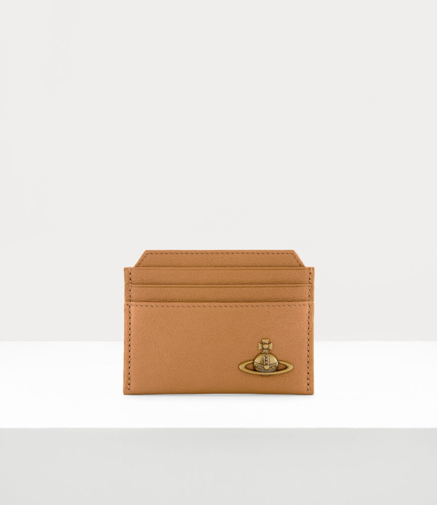 Vivienne Westwood Slim Card Holder Camel
