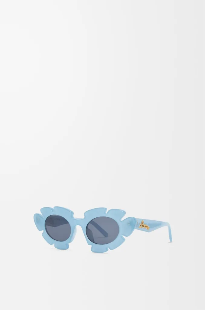 Loewe Light Blue Flower Sunglasses