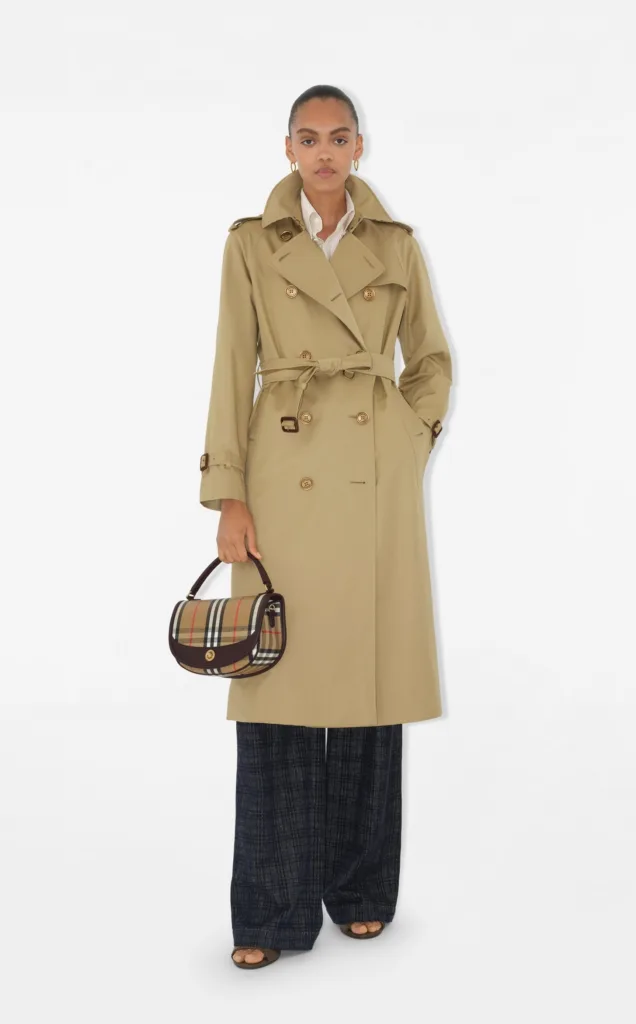 Burberry Highlands Crossbody Bag in Sand