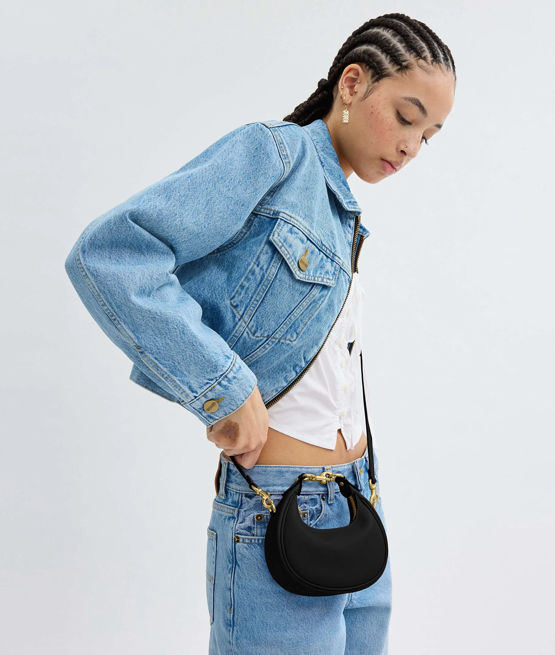 Coach Jonie Black Crossbody Bag