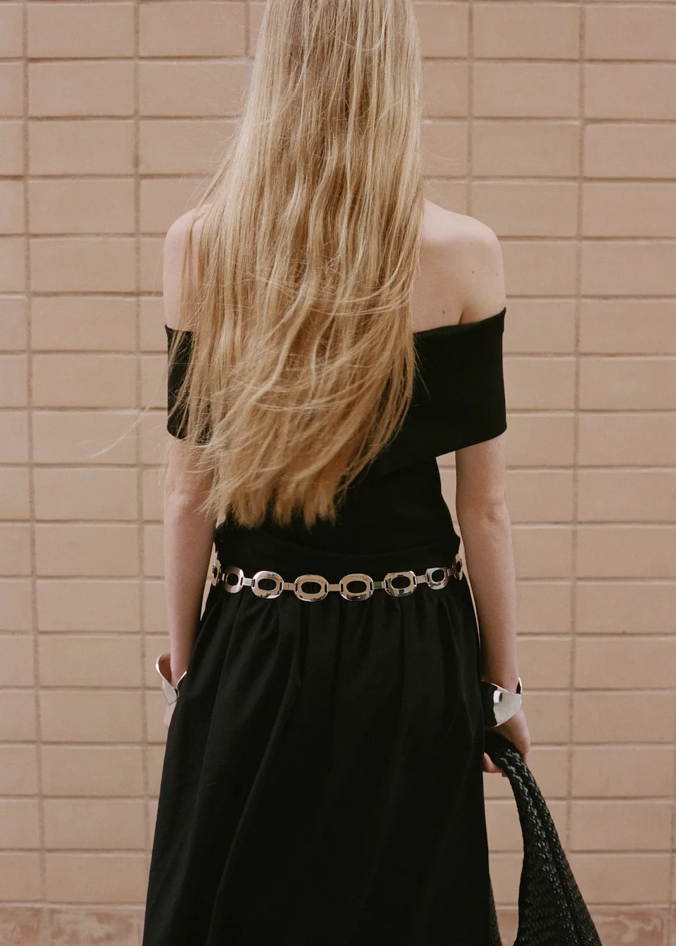 Mango Circular Silver Link Belt
