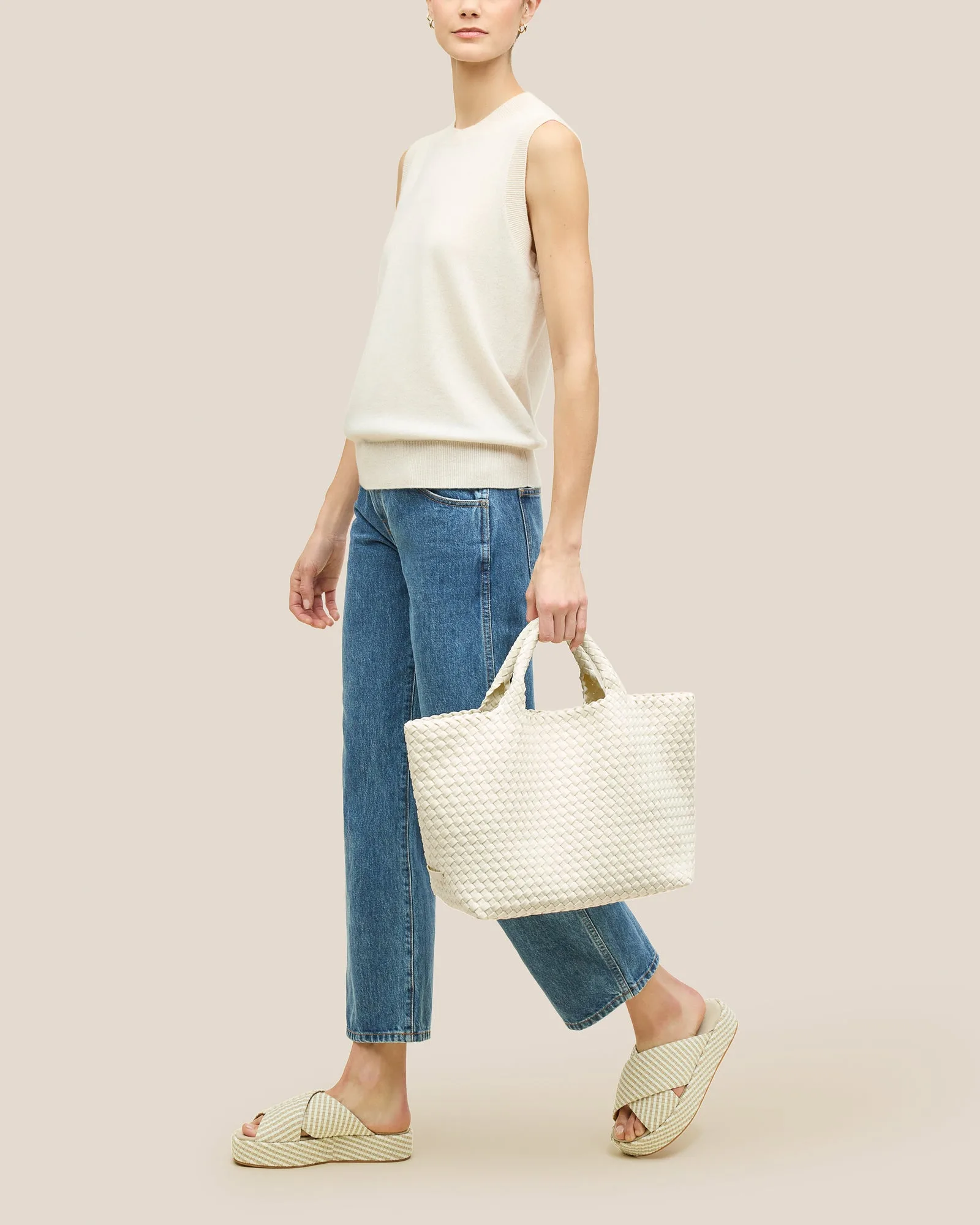 Naghedi St Barths Medium Tote Jasmine