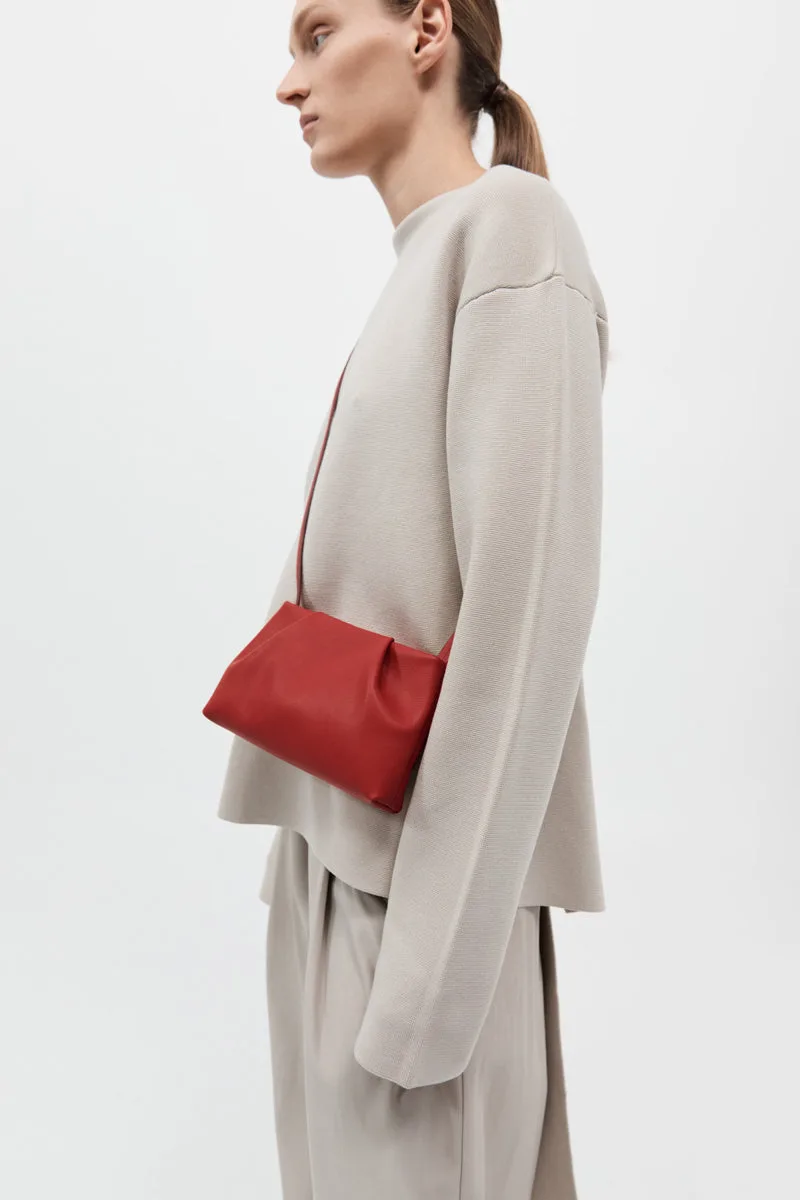 St. Agni Soft Tuck Sling Rosso Pouch Bag