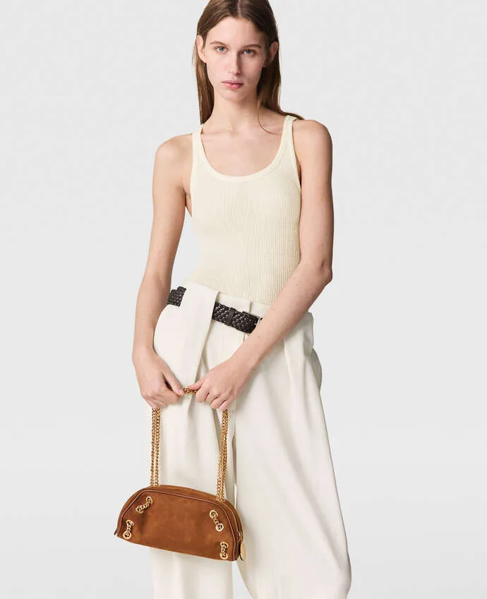 Stella McCartney Falabella Brandy Bowling Shoulder Bag