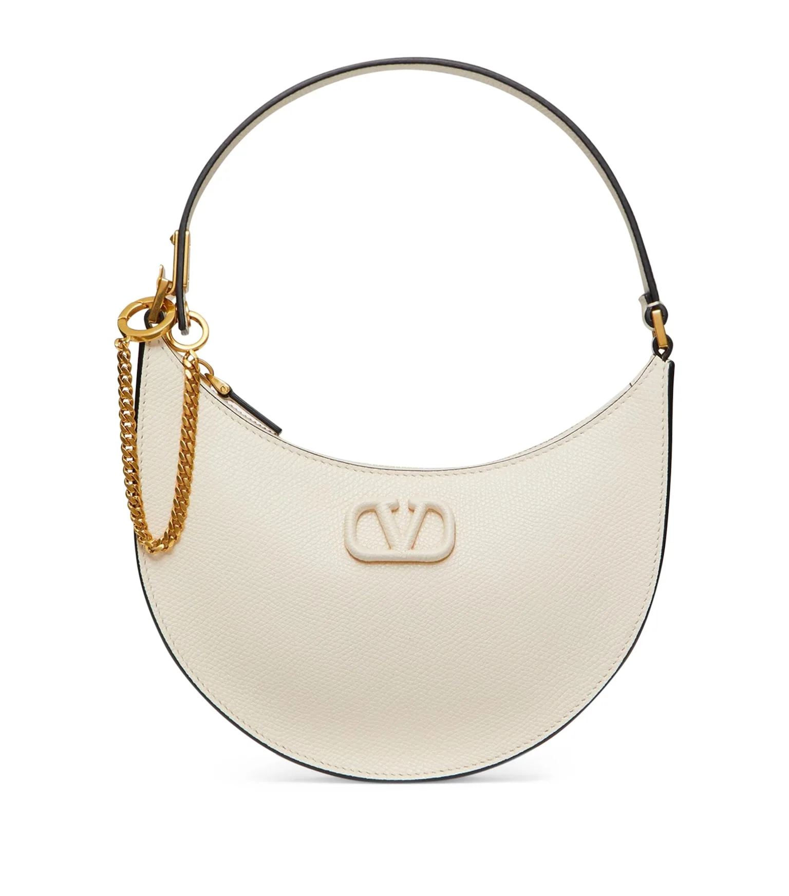 Valentino Garavani Mini VSLING White Leather Shoudler Bag