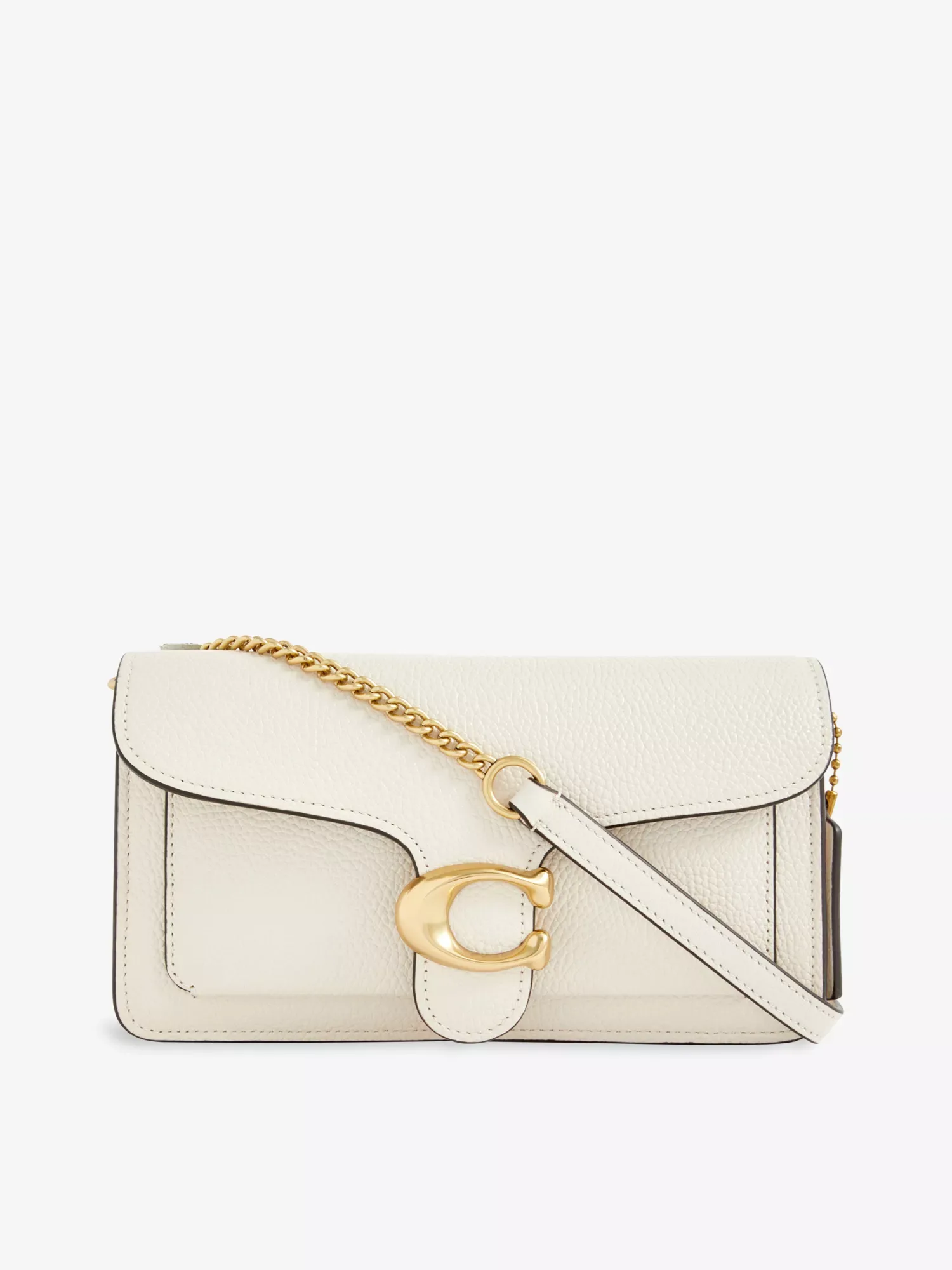 Coach Tabby Chalk Leather Crossbody Bag