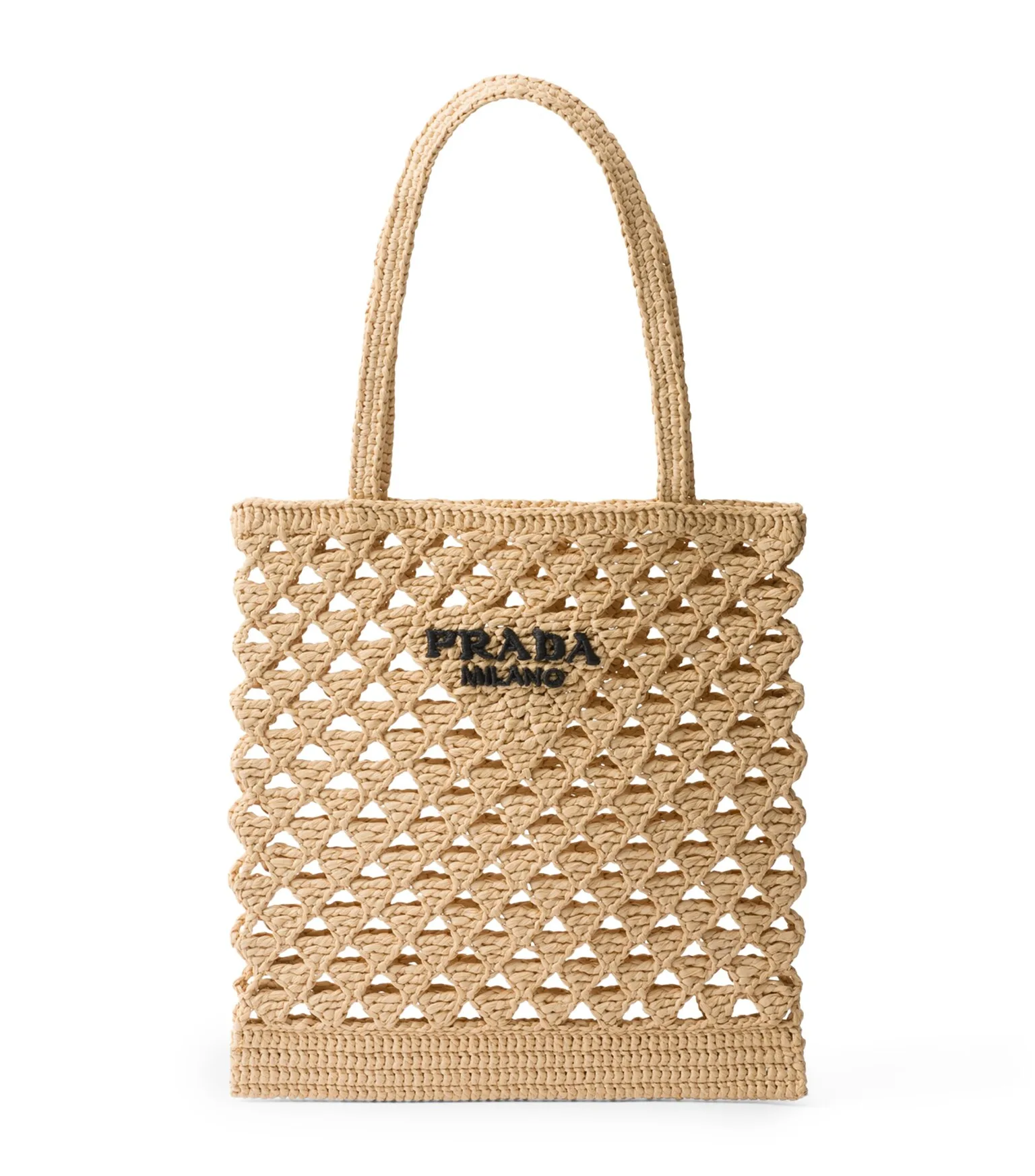 Prada Crochet Tote Bag