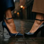 Stiletto Block Heels Fashion's Throne Clutched UK