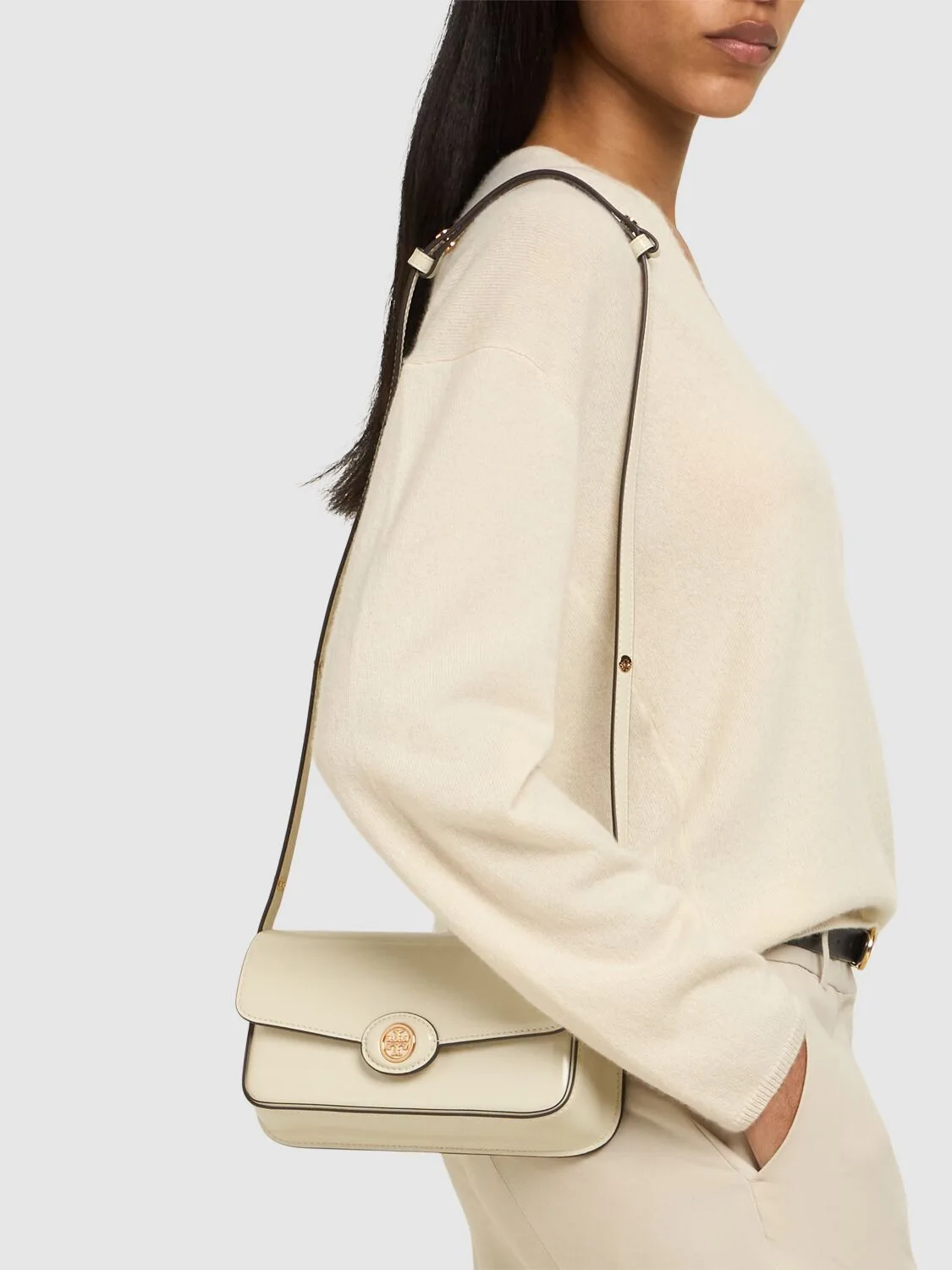 Tory Burch Robinson East West Shea Butter Bag
