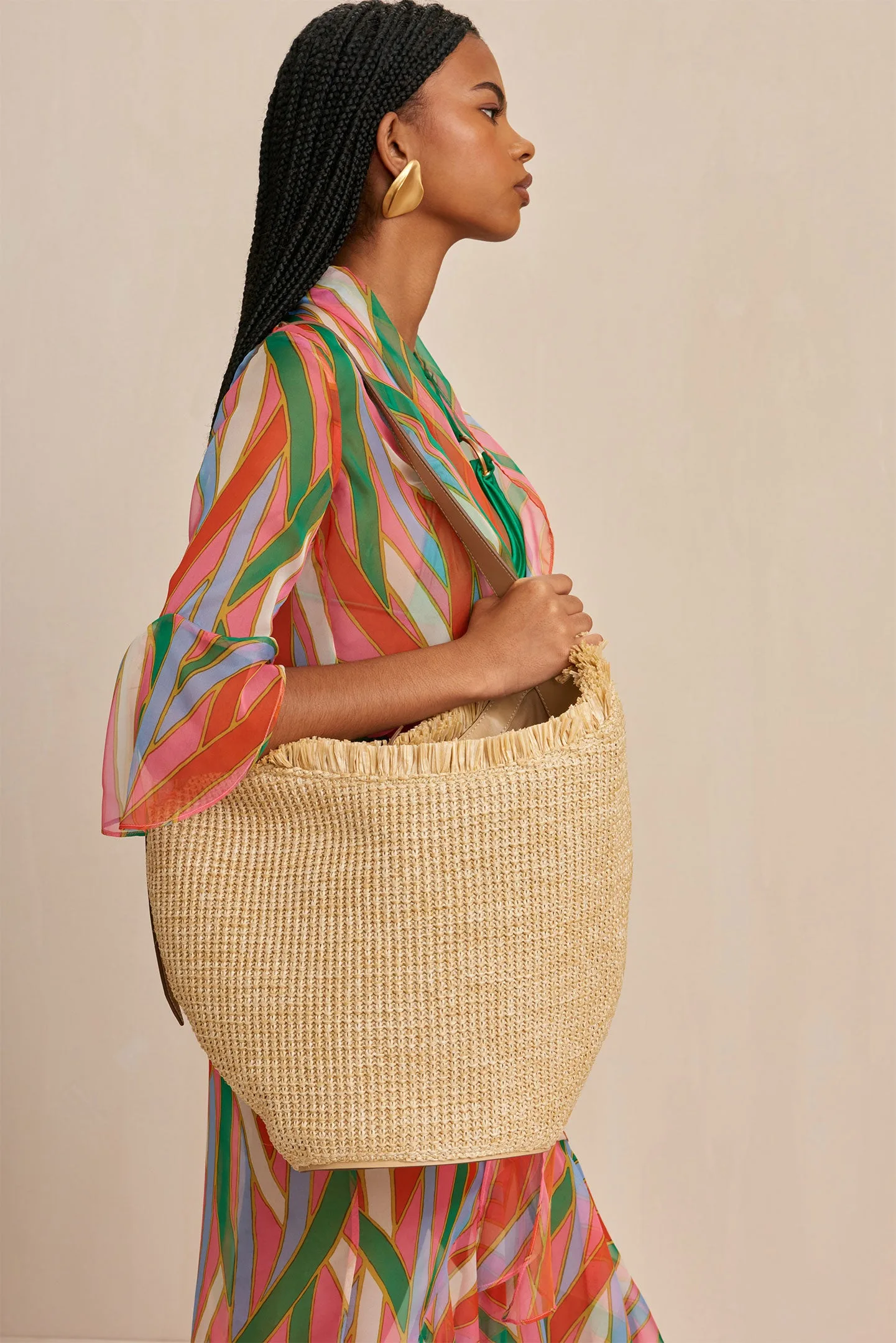 Cult Gaia Odette Tote Natural