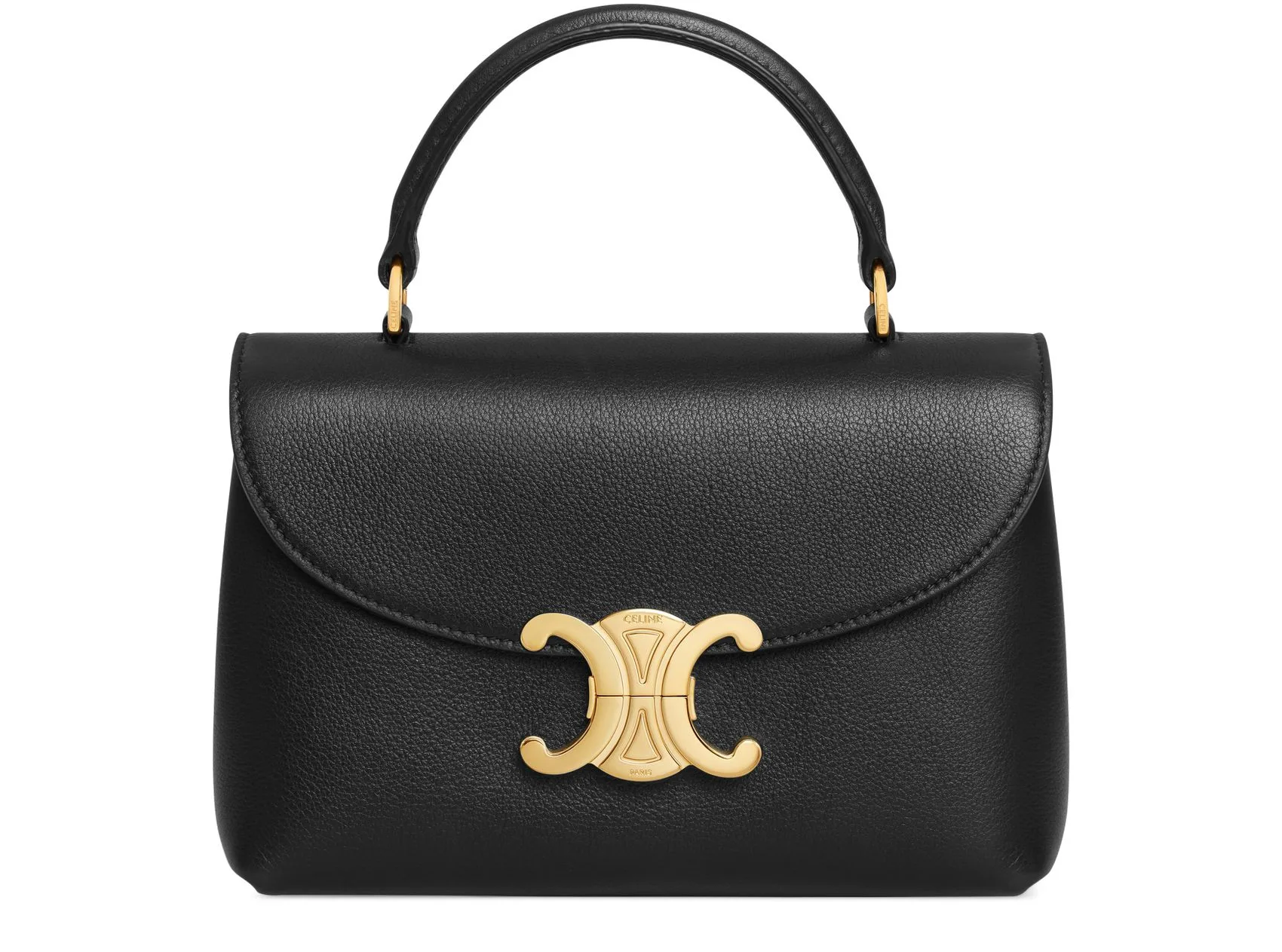 Céline Teen Nino Bag in Supple Calfskin in Black