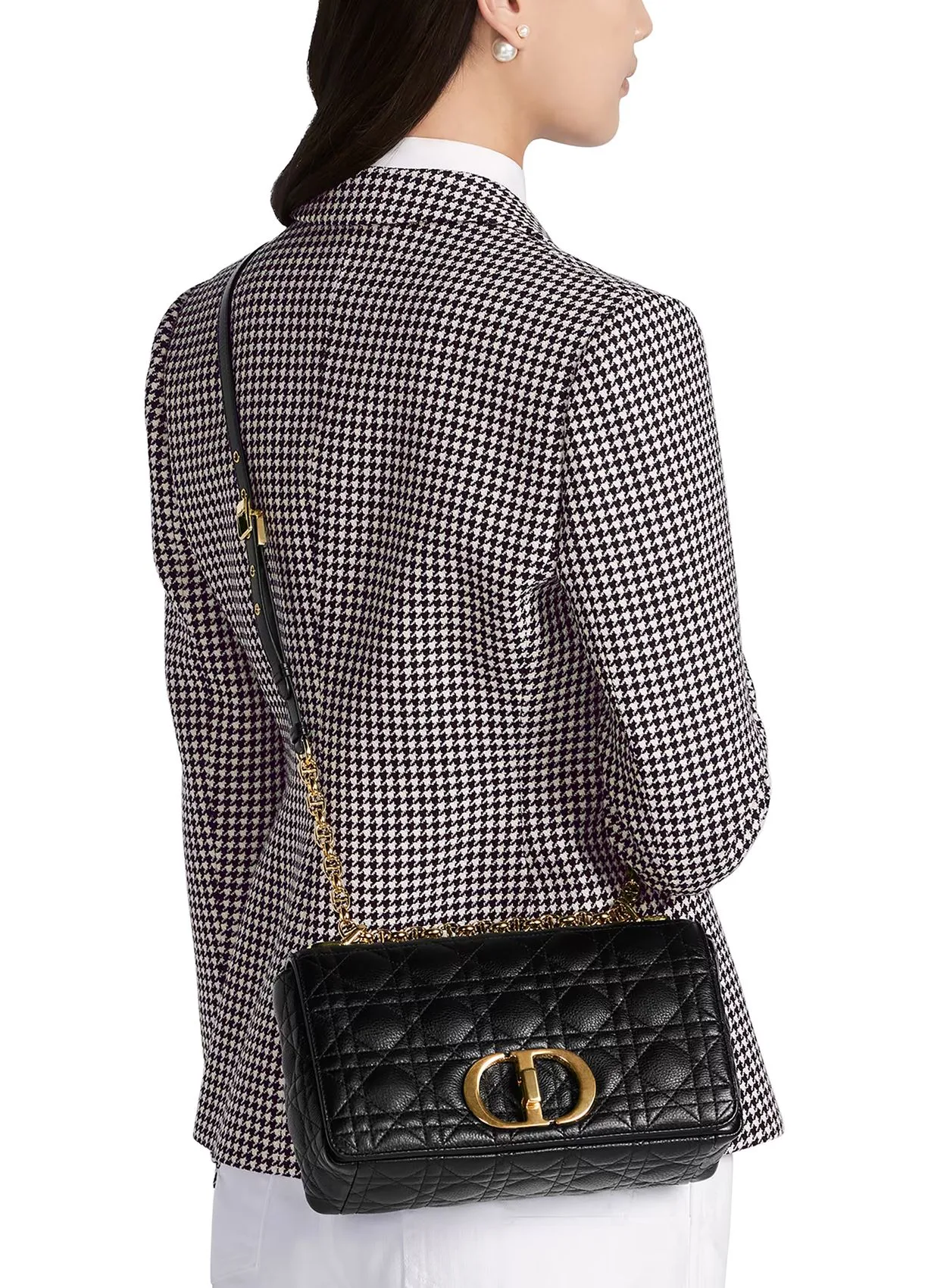Dior Medium Black Dior Caro Bag