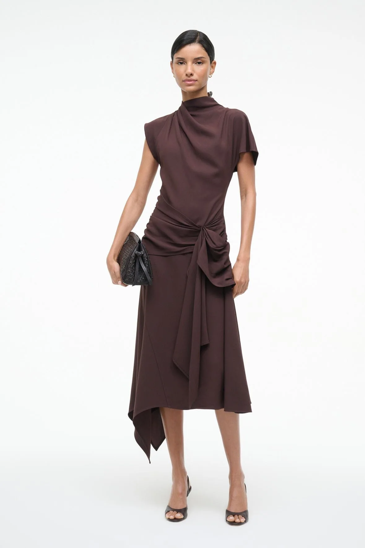 Staud Davina Dress Earth