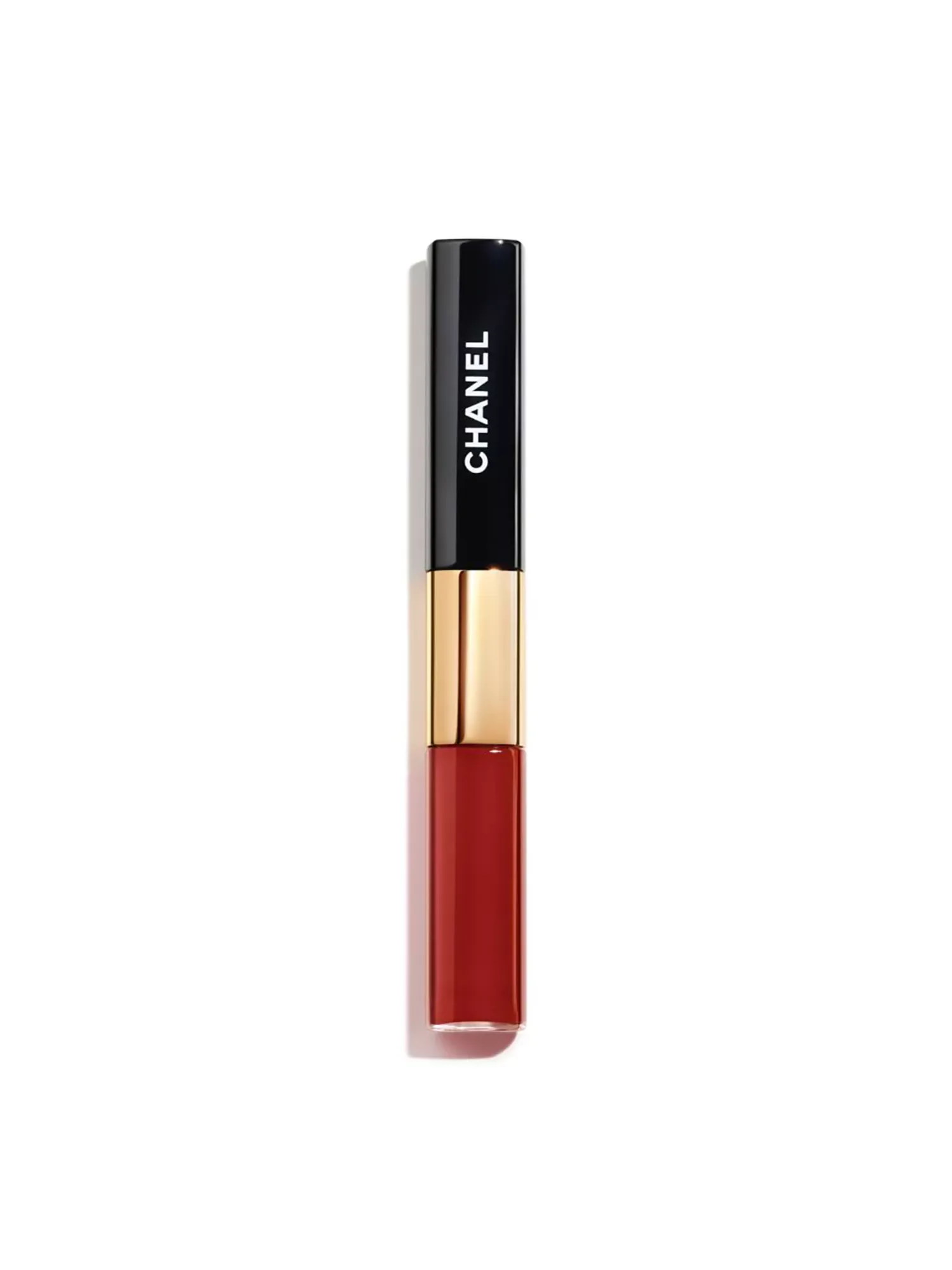 Chanel Strongle Rouge Duo Ultra Tenuestrong Ultra Wear Liquid Lip Burning Red