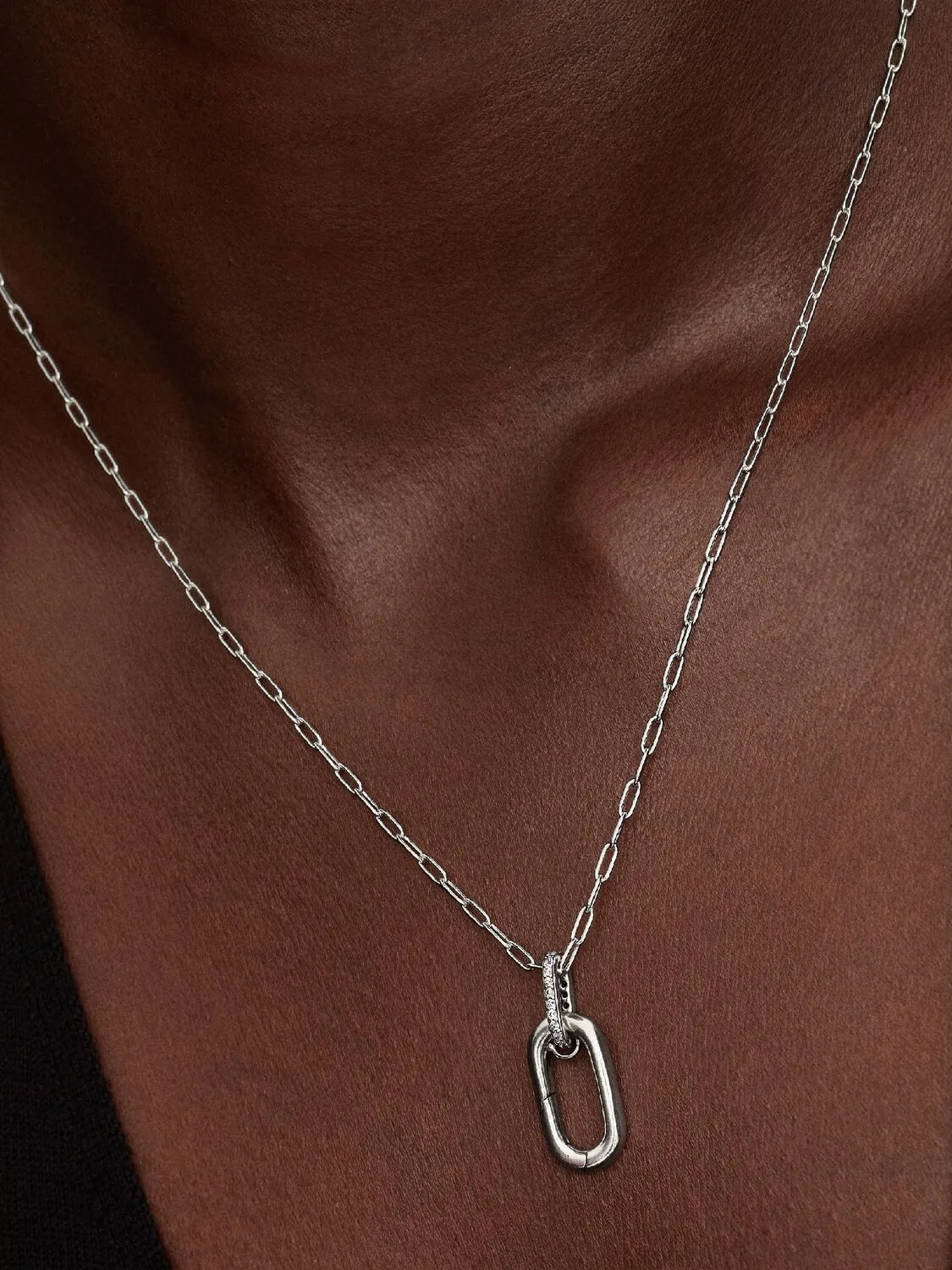 Pandora Openable Link Pendant Necklace