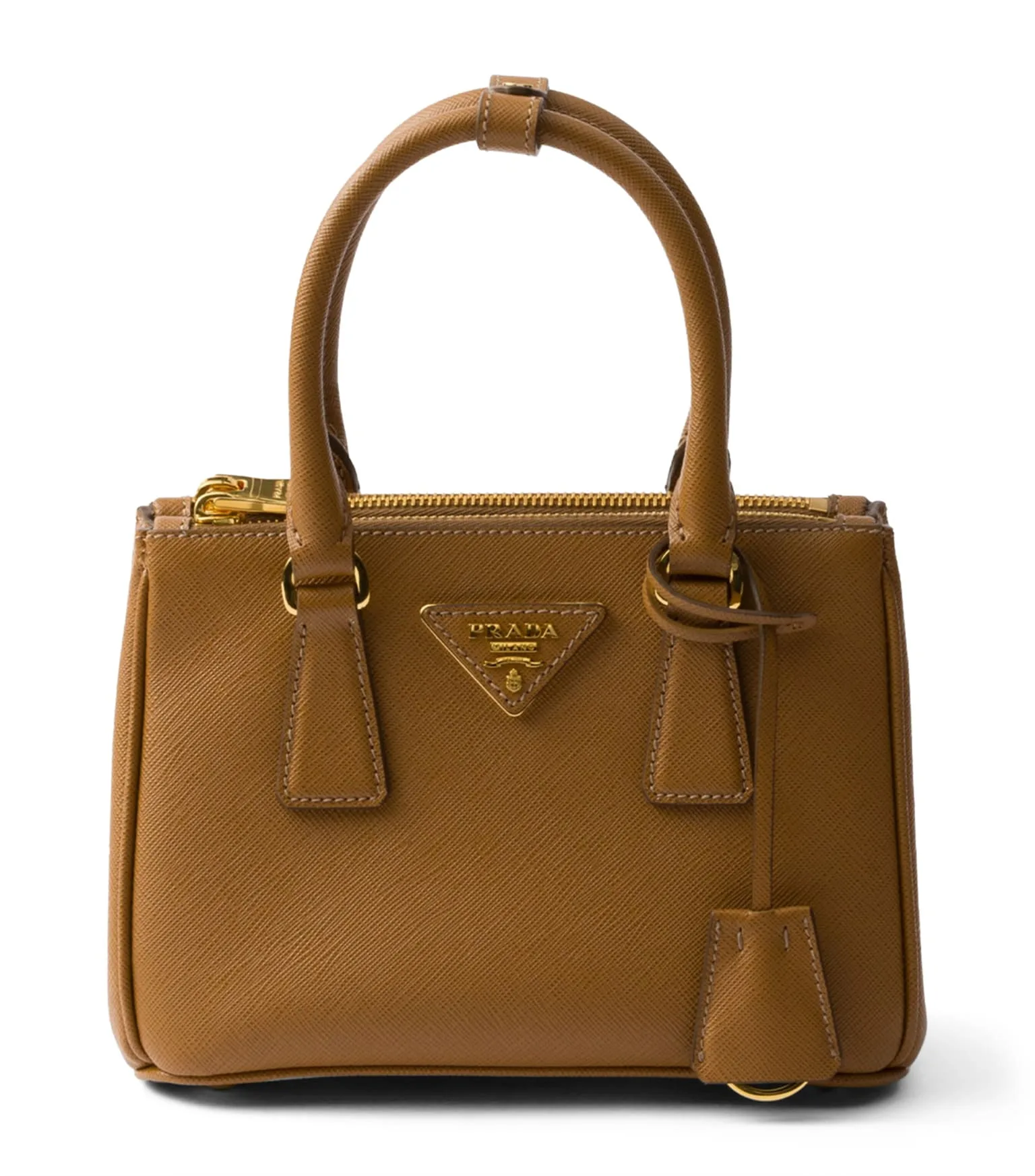Prada Mini Leather Galleria Top Handle Bag