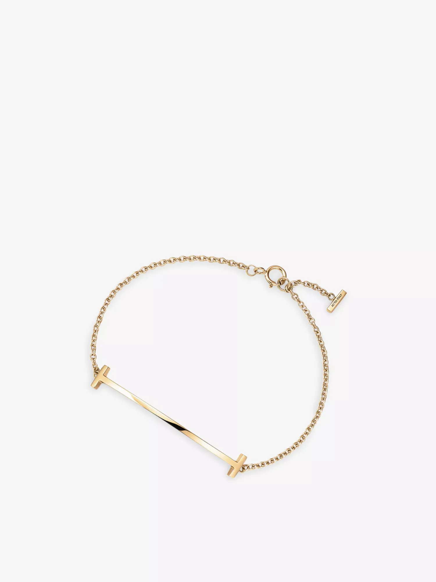 Tiffany & Co. T-Smile 18k Yellow Gold Bracelet