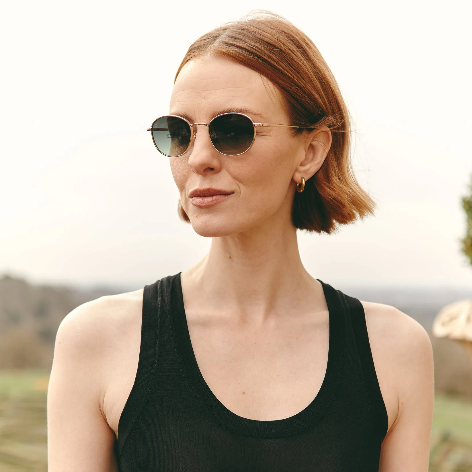 Taylor Morris Monarch Brown Tort & Green Sunglasses