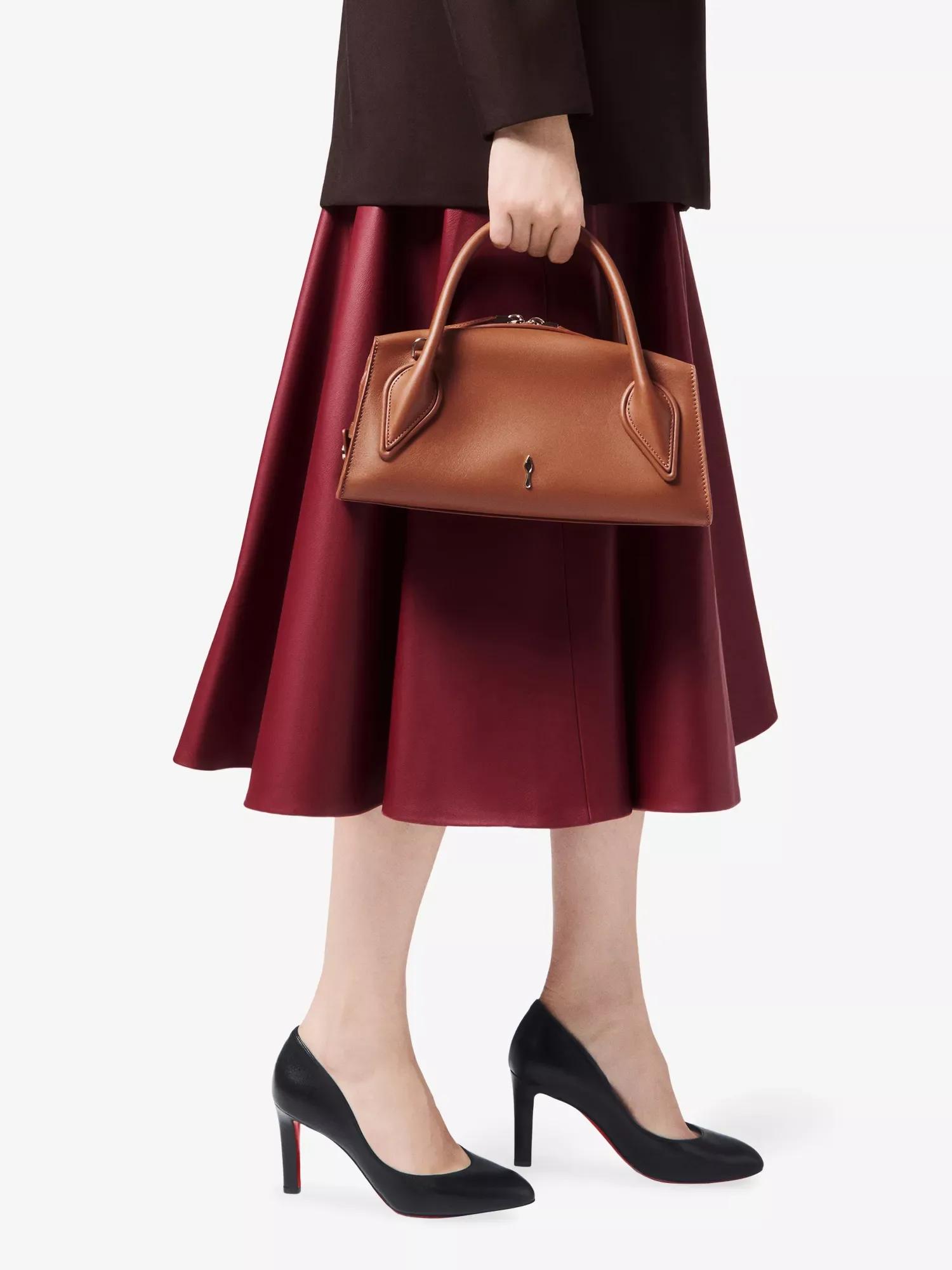 Christian Louboutin Venus Mini Cuoio Leather Crossbody Bag