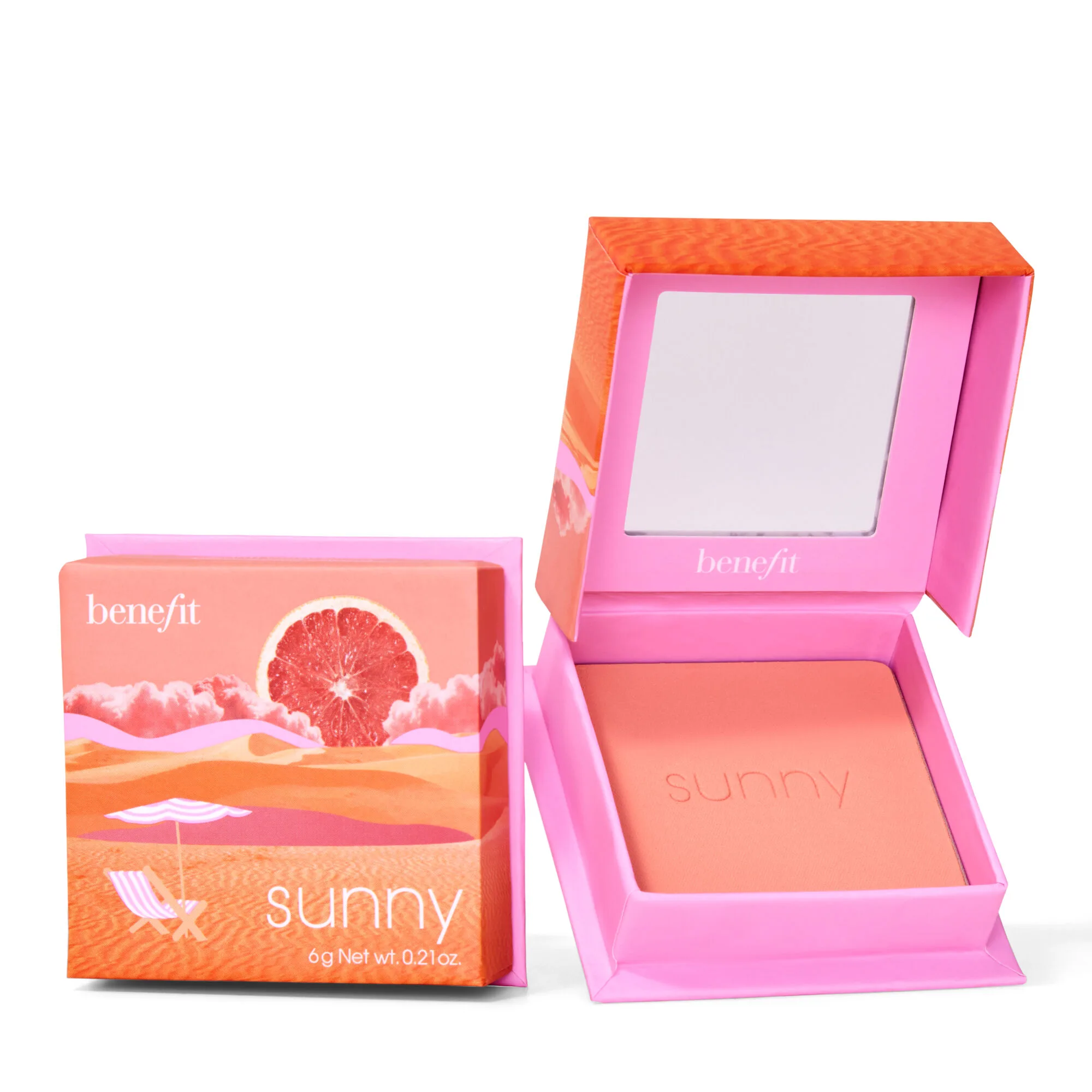 Benefit Cosmetics Sunny Warm Coral Blush