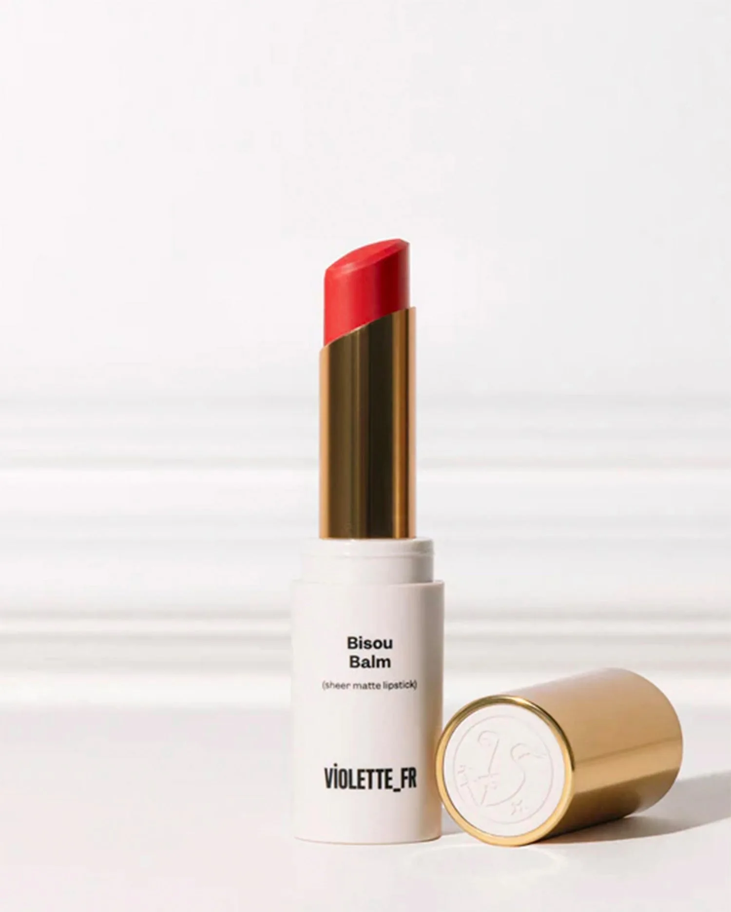 Violette FR Bisou Balm in Bonbon Coquelicot